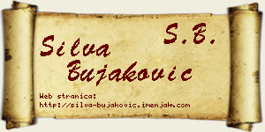 Silva Bujaković vizit kartica